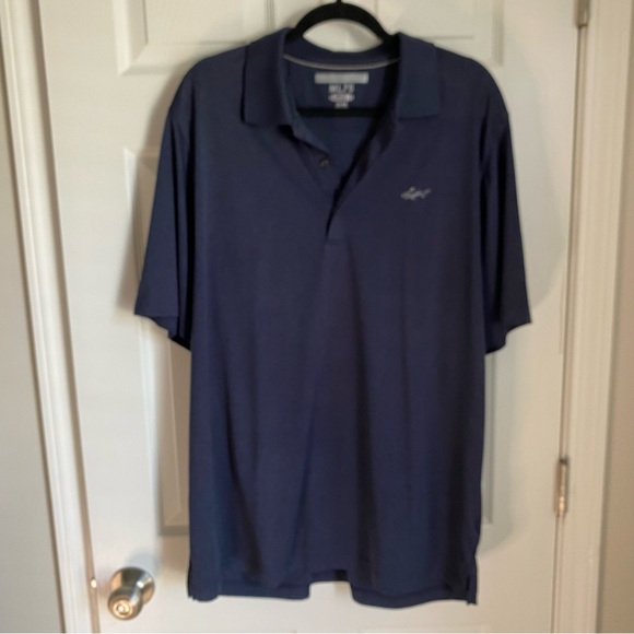 Greg Norman ML75 Other - Men’s Greg Norman ML75 Play Dry Navy Short Sleeve Polo Size XL‎
